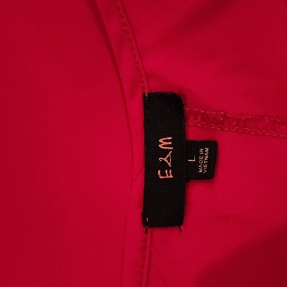 EM red blouse - Picture 4 of 4